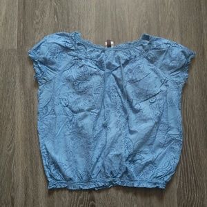 5/$20 Sonoma Blue Blouse